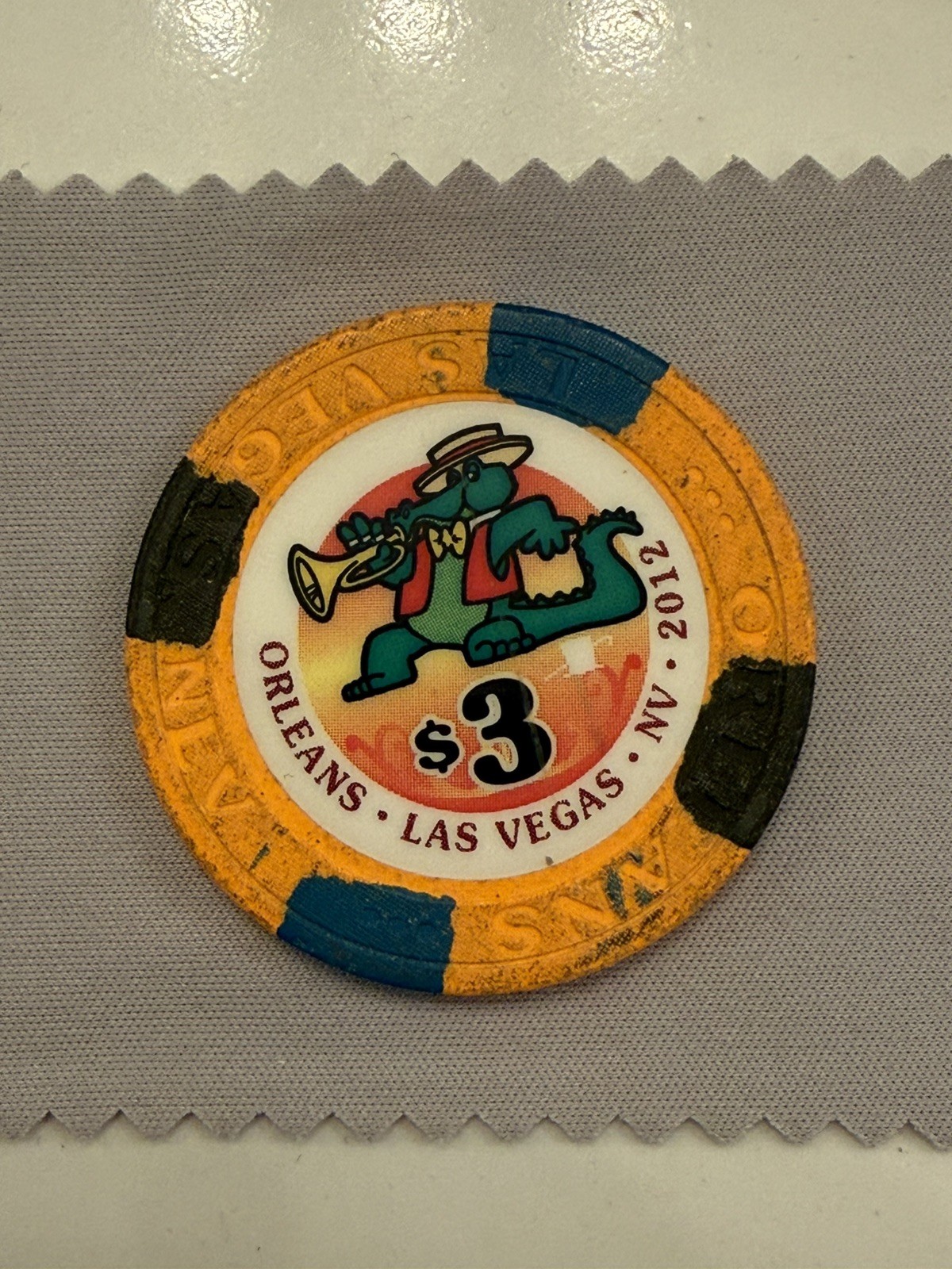 The Orleans $3 Casino Chip - Las Vegas, Nevada - 2012