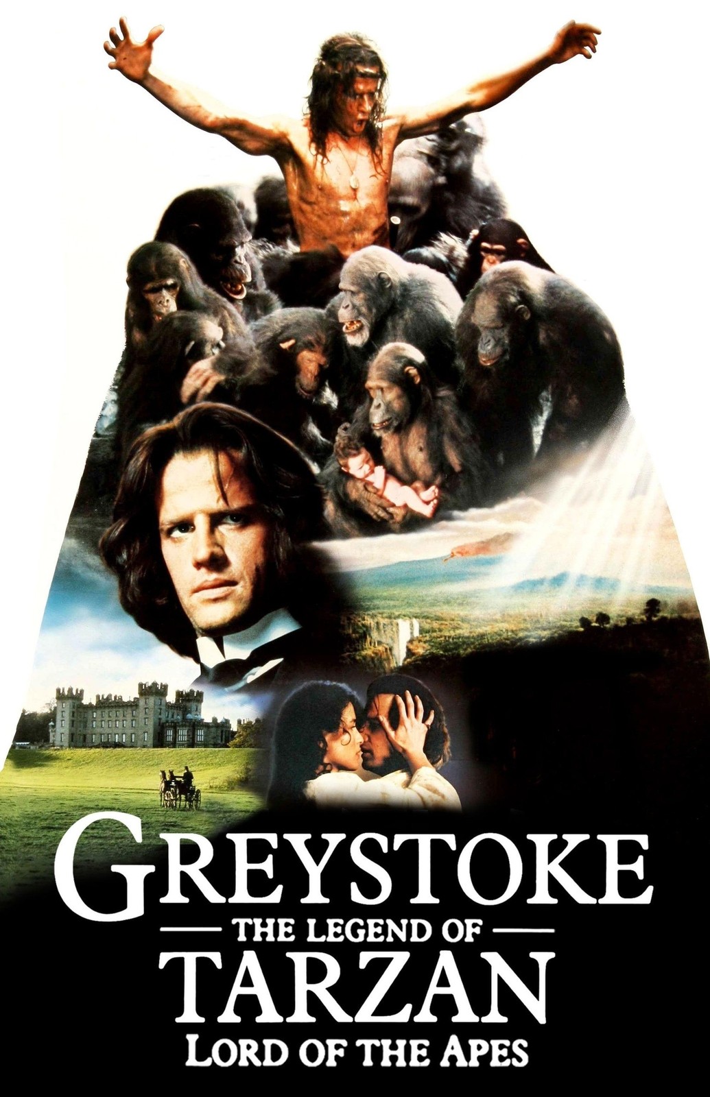 Greystoke The Legend of Tarzan, Lord of the Apes (1984) Movie Poster Print Wall
