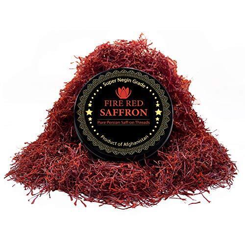 Premium Saffron Threads, Pure All Red Saffron Spice | Super Negin Grade | For...