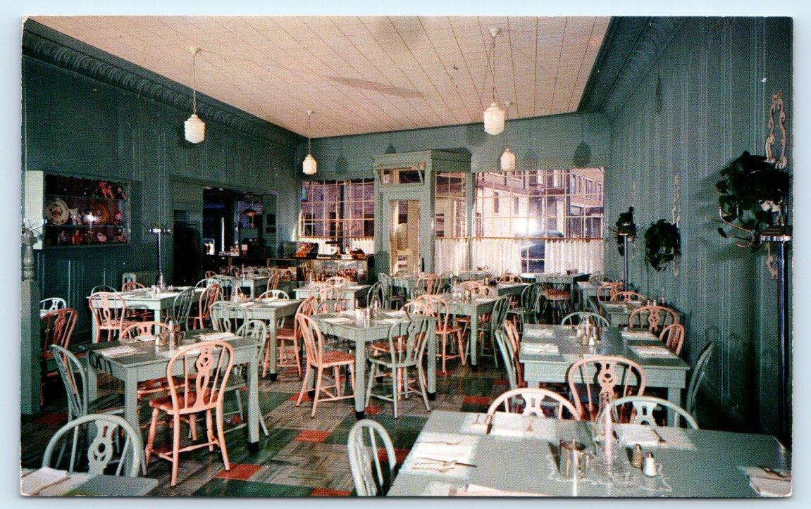 WAUKESHA, WI Wisconsin ~ GOFF\'S RESTAURANT 1956 Roadside Postcard