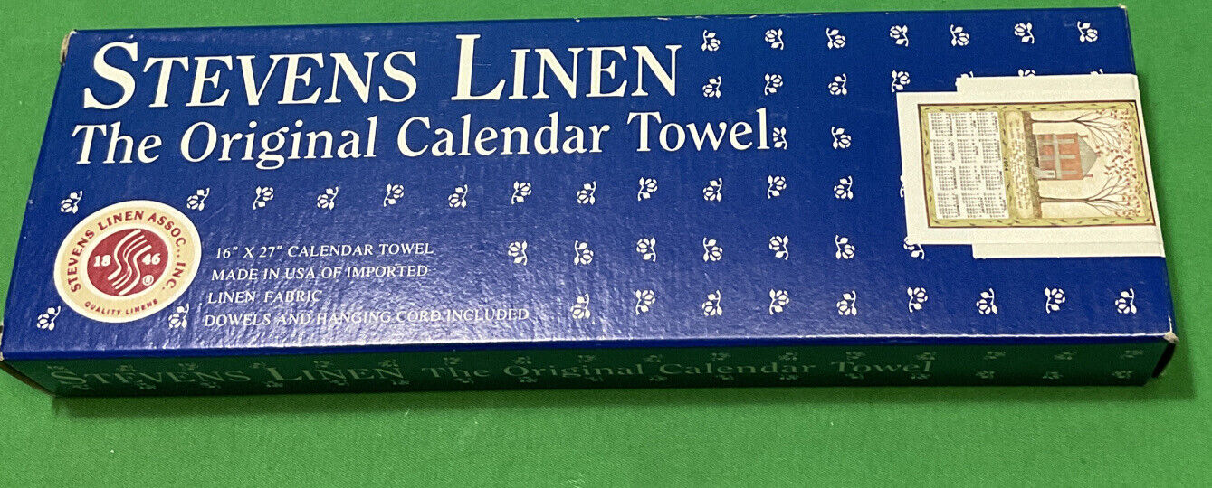 Steven’s Linen The Original Calendar Towel 2004 ( Lord Bless You)