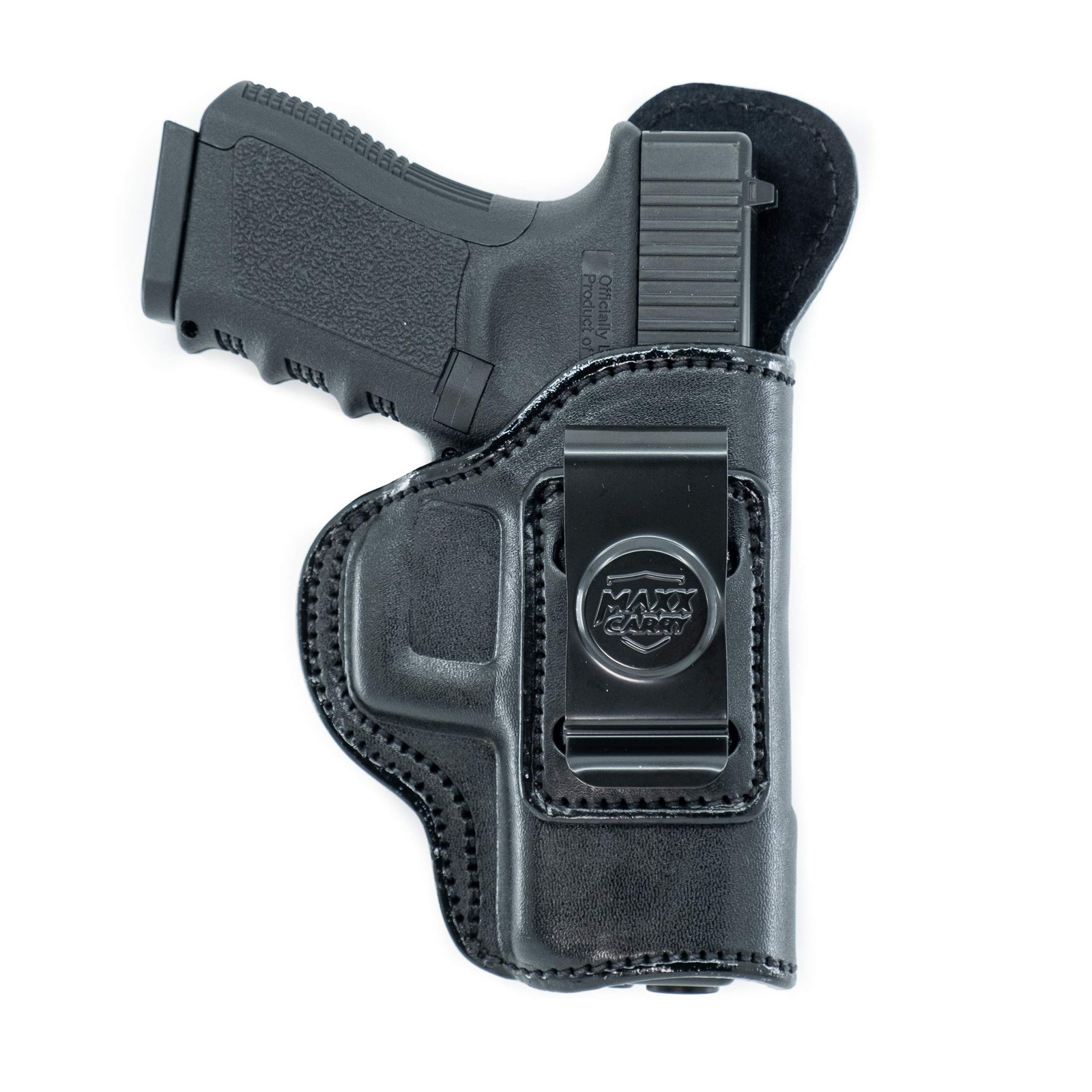 Maxx Carry IWB Leather Holster for Walther PPQ, CANIK, FNX45, HK, Sig, Right