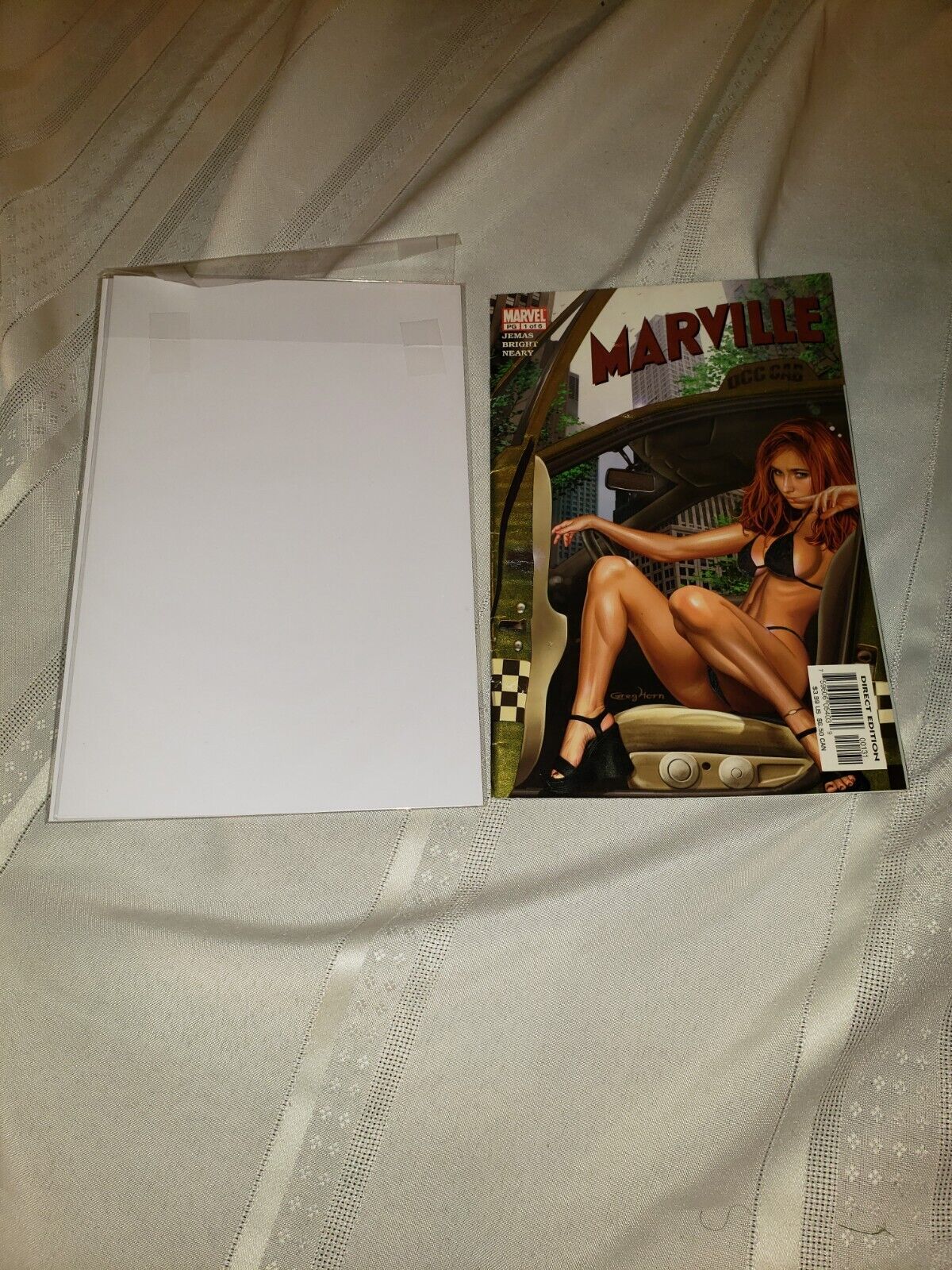 Marville #1 Greg Horn foil variant NM Marvel Comics 2002