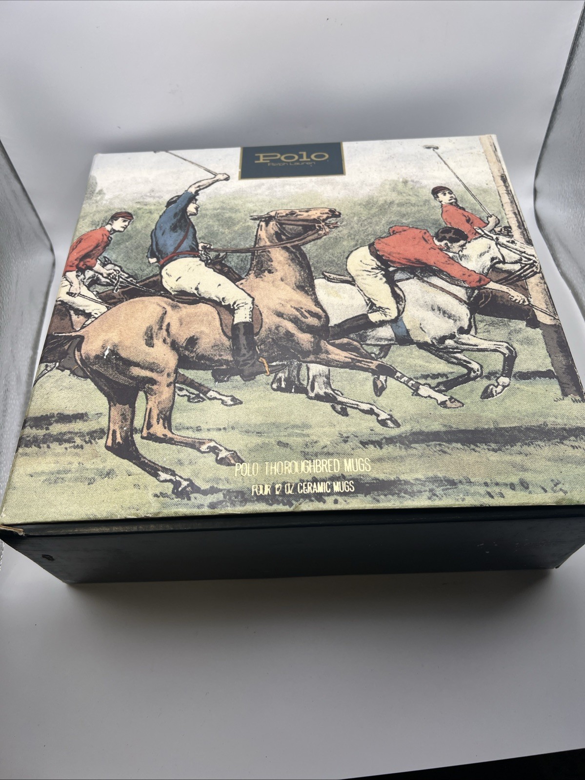 Ralph Lauren POLO mugs. Set Of 4 In Original Box