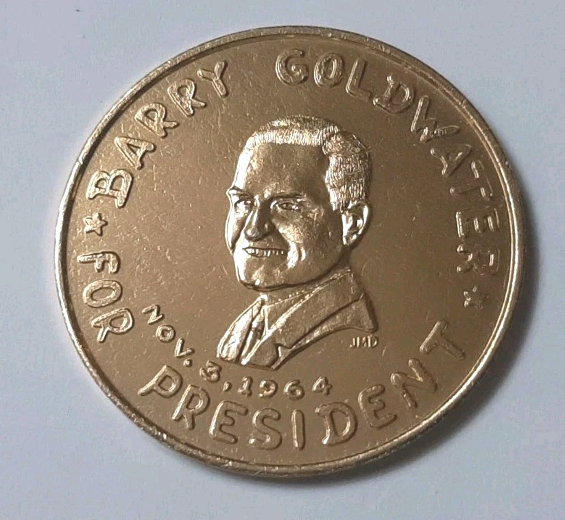 1964 Barry Goldwater For President (For a Stronger America) Campaign Medallion