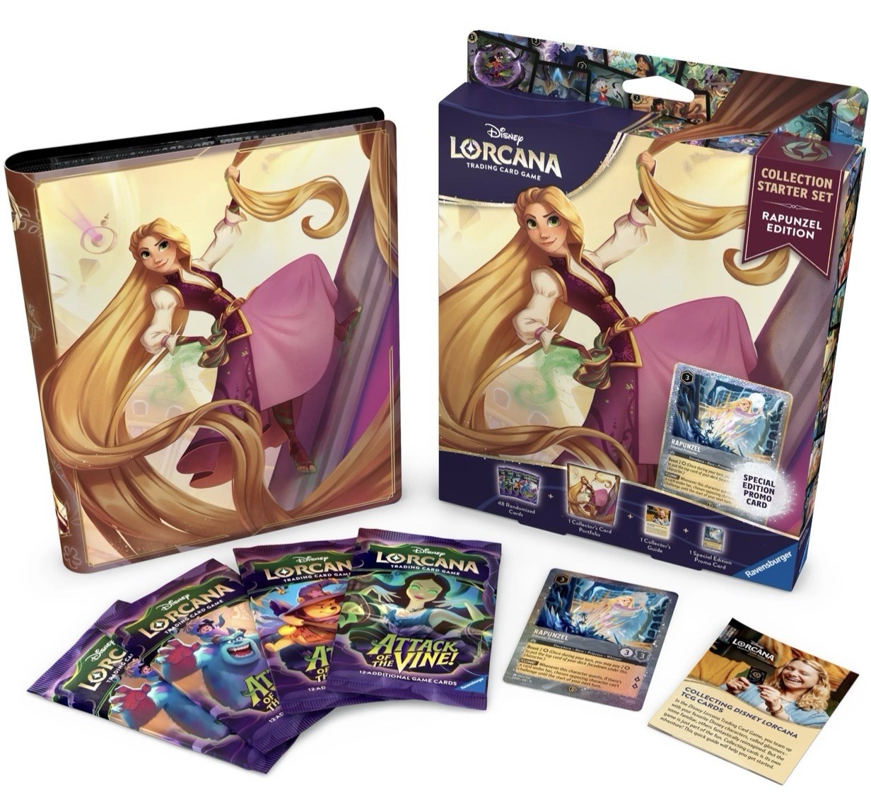 Disney Lorcana TCG Collection Starter Set Rapunzel (Sealed)