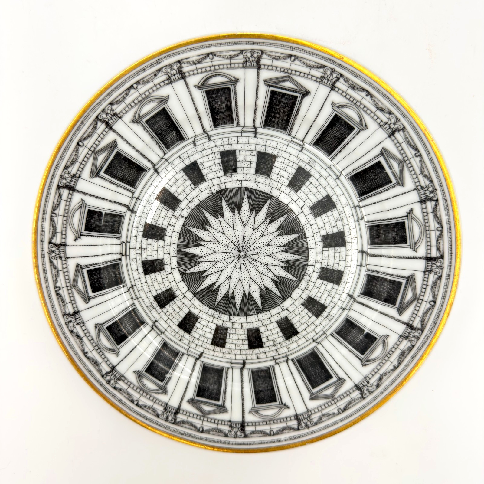 Rosenthal Fornasetti Palladiana Porcelain Catchall Plate Made in Germany