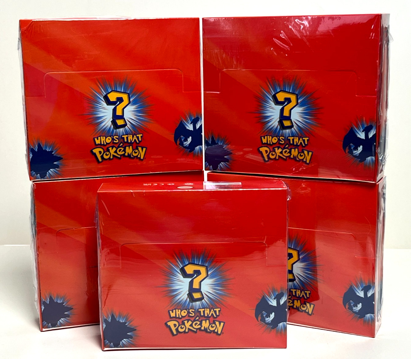 2025 BOX WHO\'S THAT POKEMON Pokedex - 5 BOXES (125 Sealed Packs) Peru ZARD EEVEE