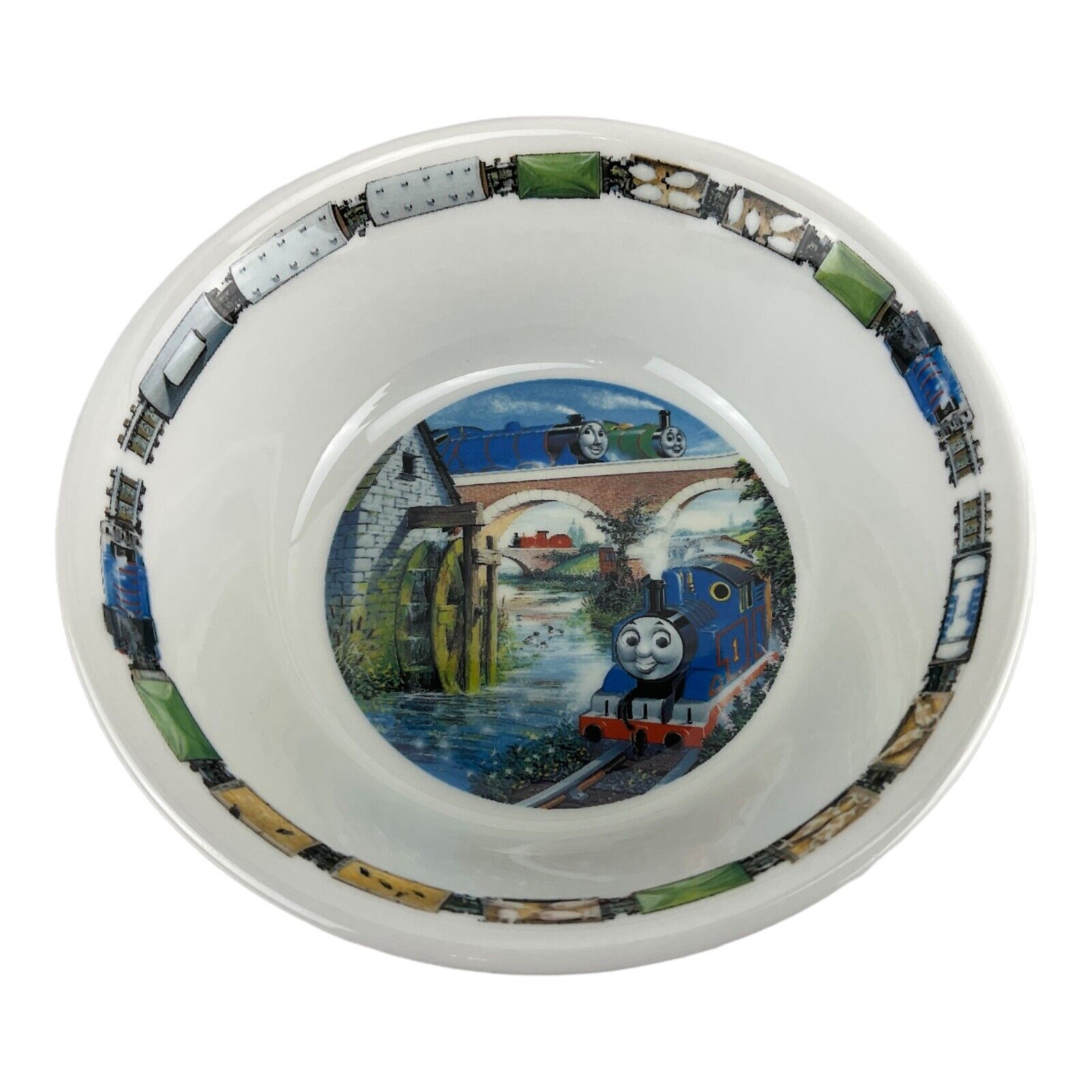 Wedgwood- Thomas The Tank Engine & Friends Train Soup Cereal Bowl - England 1992