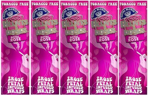 Blunts N Roses Royal Blunts Rose Petal ROYAL ROSE (5 Pouches)