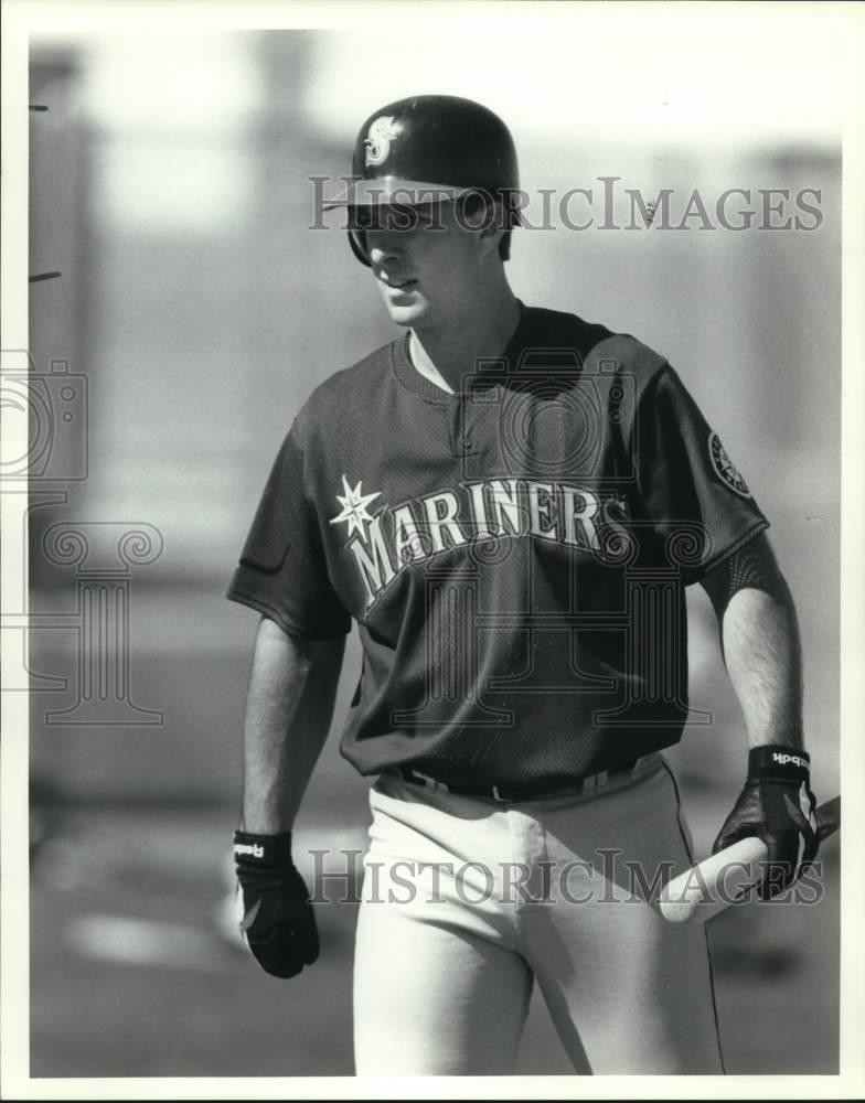 1994 Press Photo Tino Martinez, Seattle Mariners Baseball player - lrs17097
