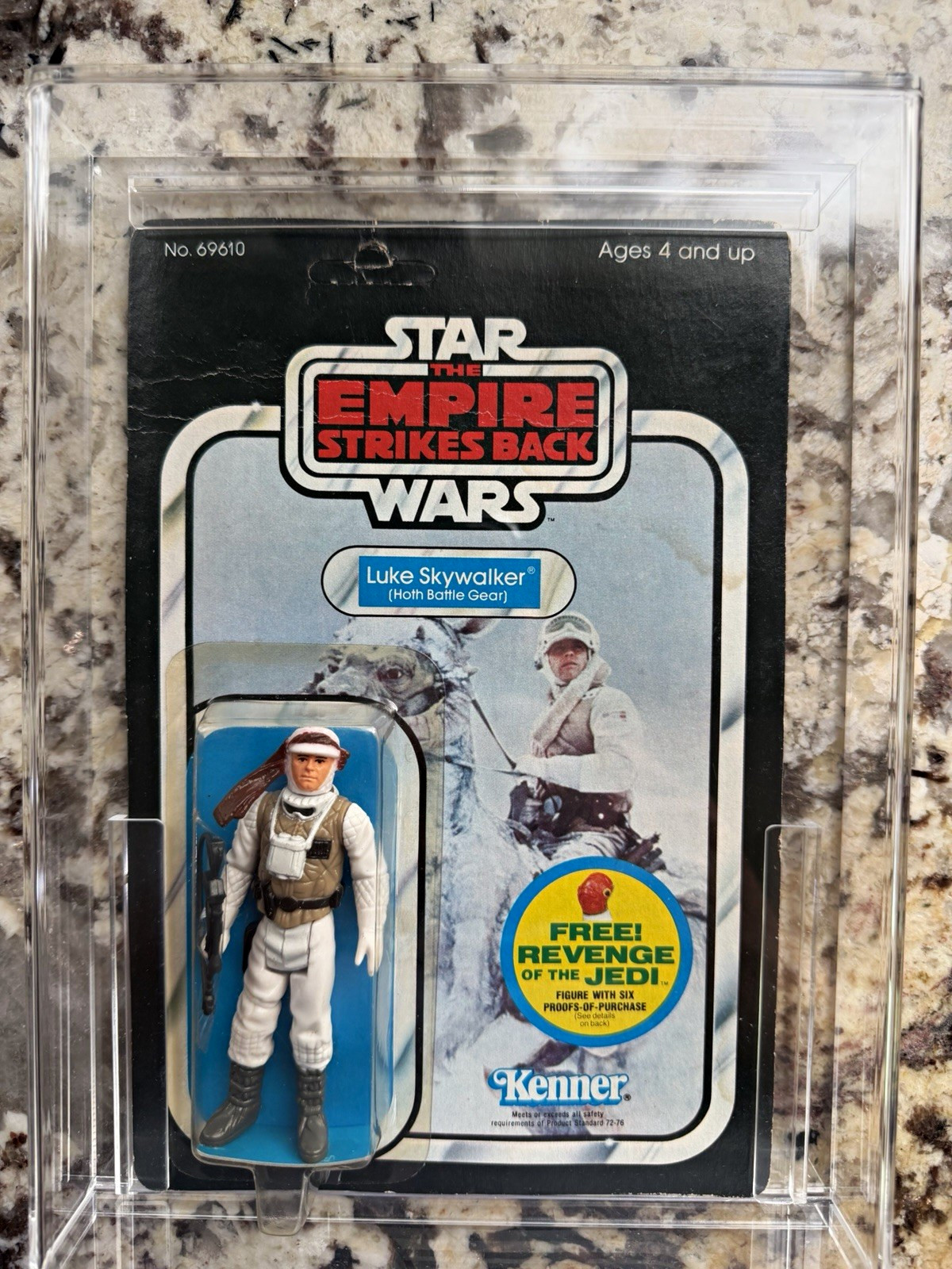 Kenner Star Wars Vintage Luke Skywalker (Hoth) Empire Strikes Back MOC 