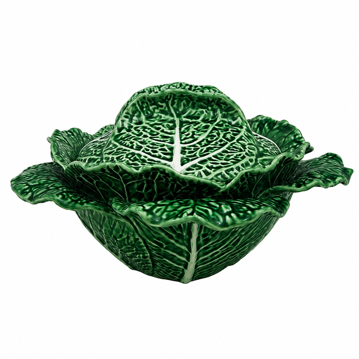 Bordallo Pinheiro Cabbage 2 L. Tureen - Made in Portugal
