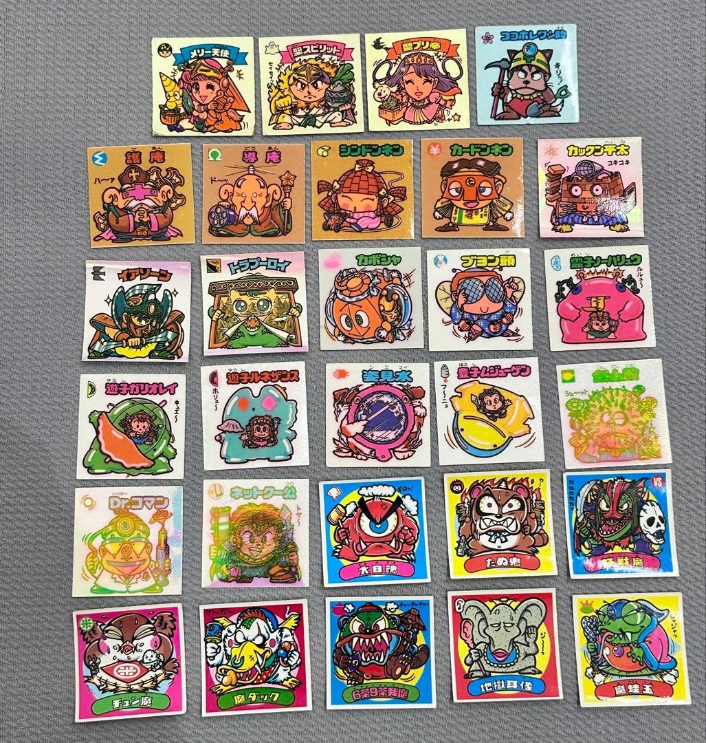 Bulk : Old Bikkuriman 29-Piece Set