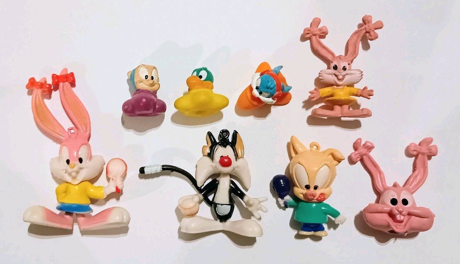 TINY TOONS VINTAGE FIGURES SET WARNER BROS - FIGURINES MINIATURES COLLECTIBLES