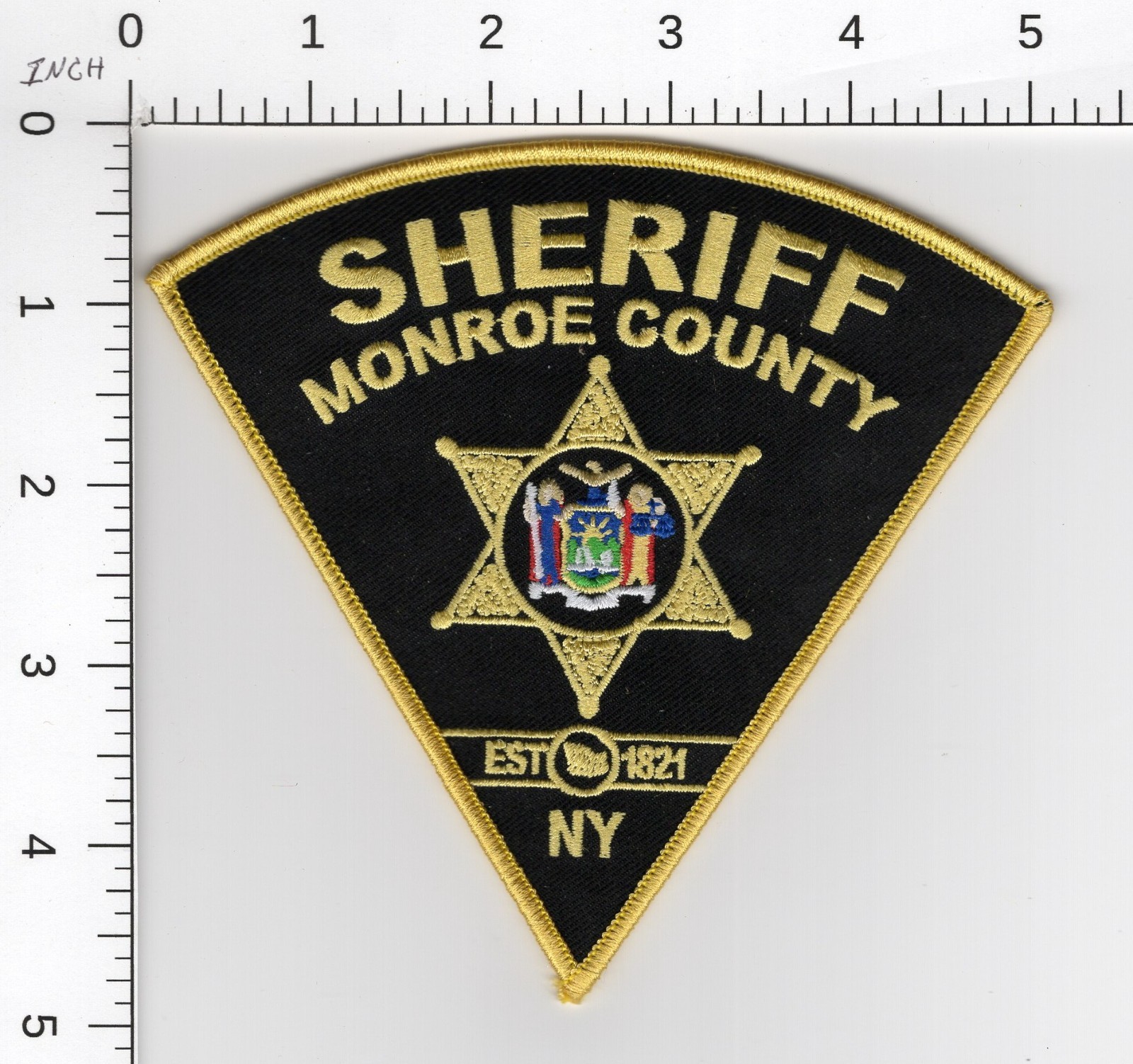 MONROE COUNTY SHERIFF (UPDATED ISSUE 👀) NEW YORK COLLECTIBLE POLICE PATCH