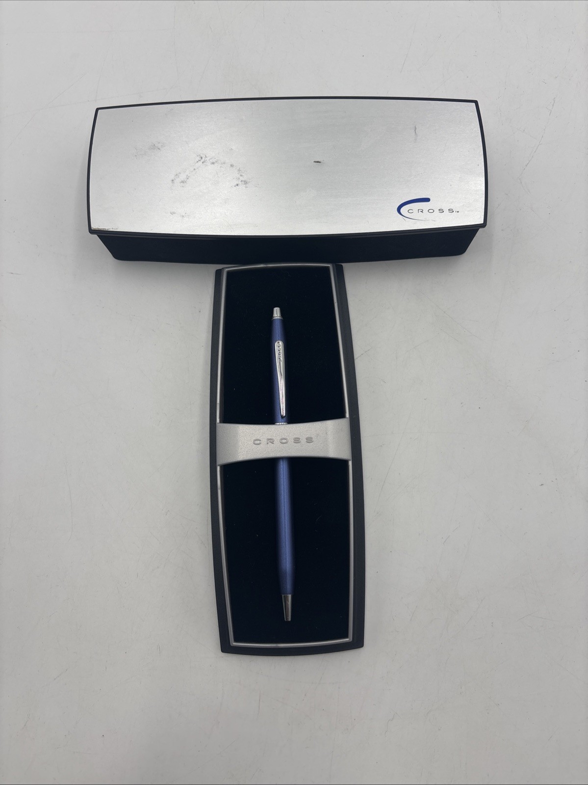 Cross Classic Century Radiant Blue Lacquer Ballpoint Pen AT0082-19 NIB Retired