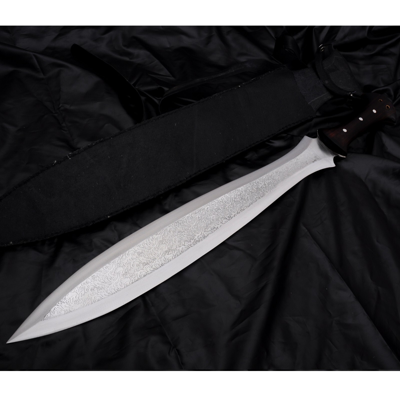 21 inches long Blade leaf  sword-Handmade sword-Authentic Viking sword-forged