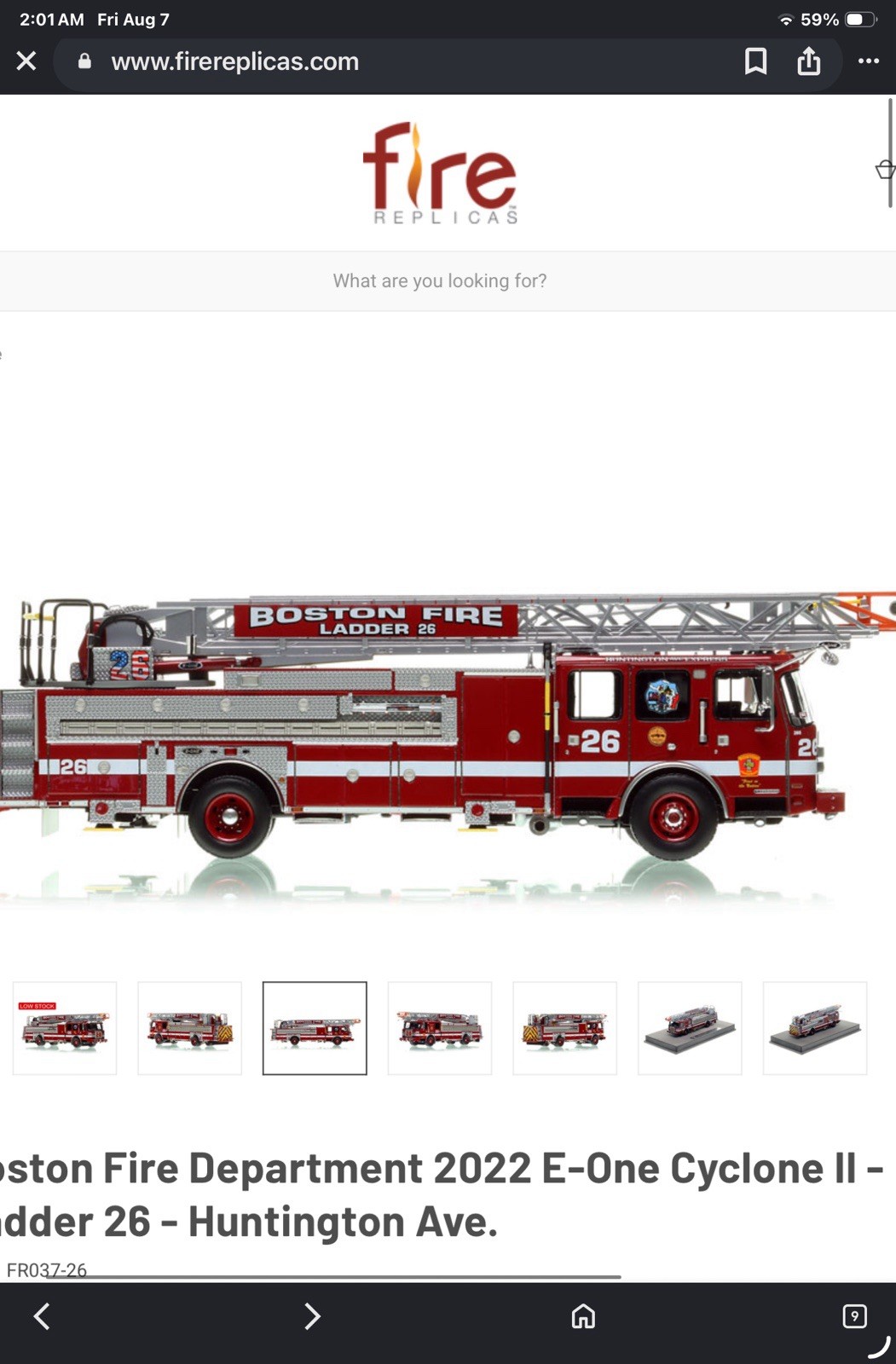 FireReplicas Boston Ladder 26 FireReplicas Boston Ladder 26