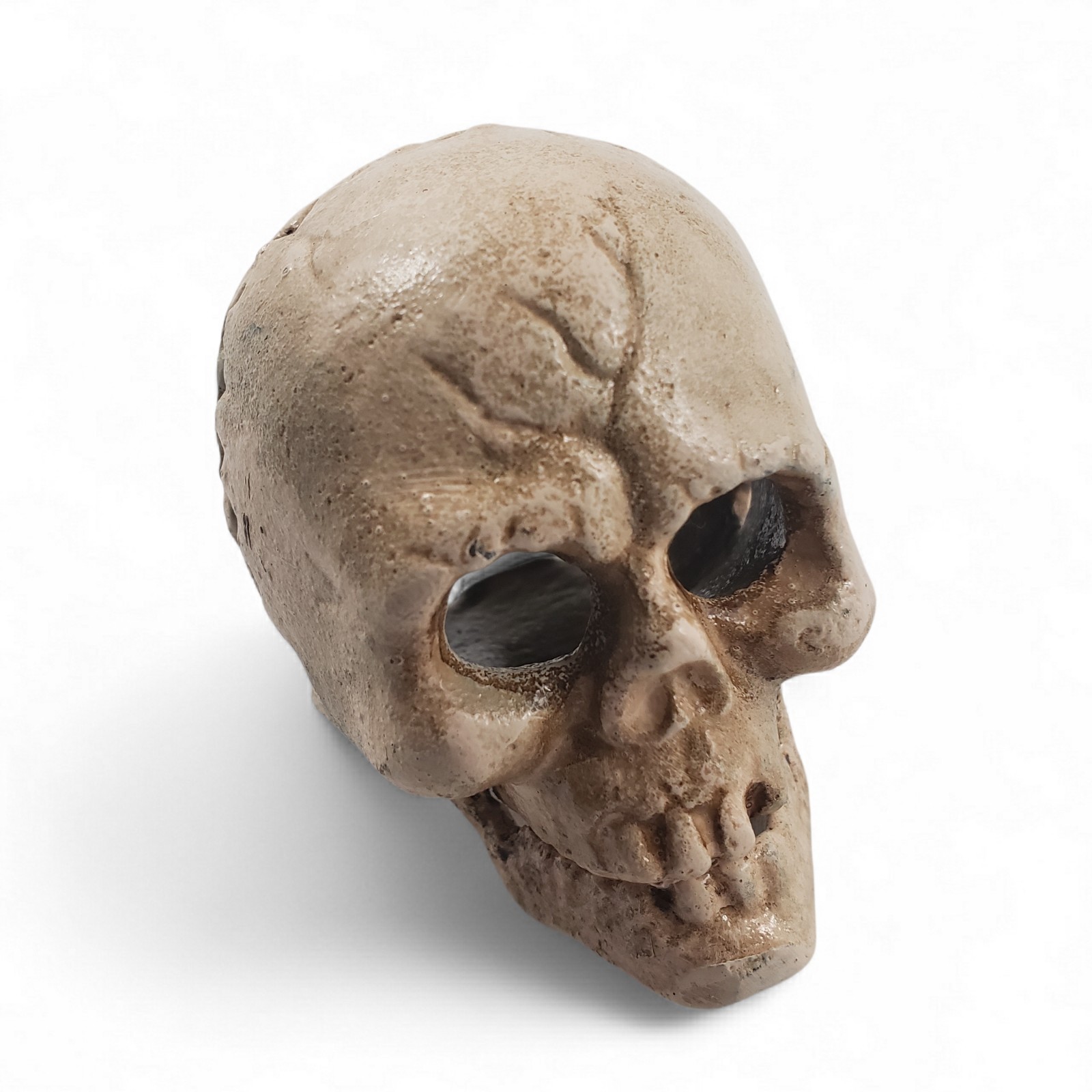 Skull Shaped Cast Iron Bottle Beer Opener Bar Decor