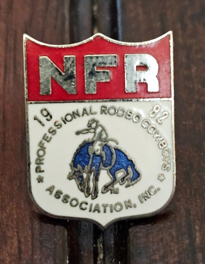 1982 Professional Rodeo Cowboys Association National Finals Rodeo NFR pin