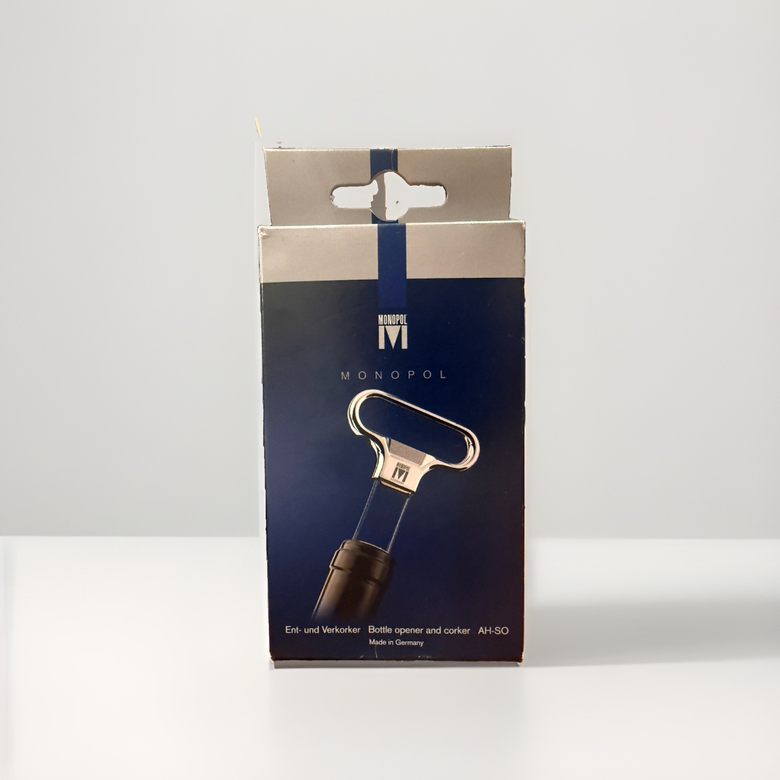 Monopol Bottle Opener & Corker AH-SO NIB