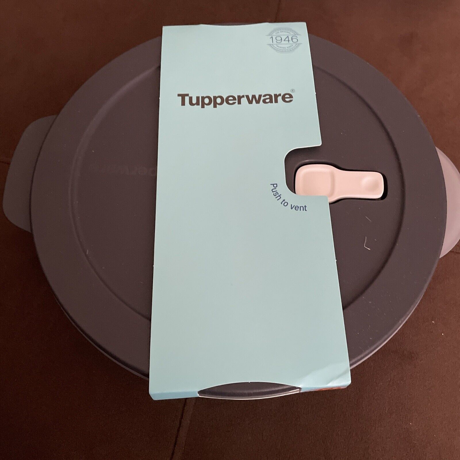 Tupperware Microwave Safe Crystalwave Large Divided Dish New
