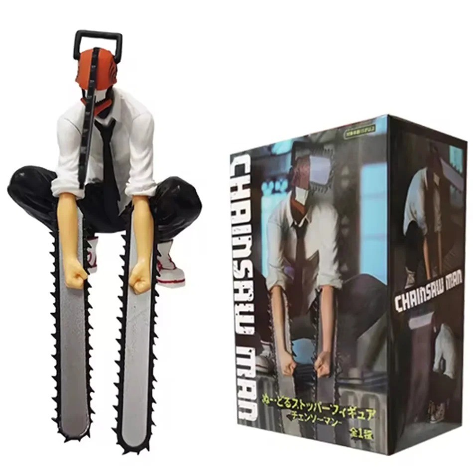 18cm Chainsaw Man Denji Anime Figure Collectible W/ Box