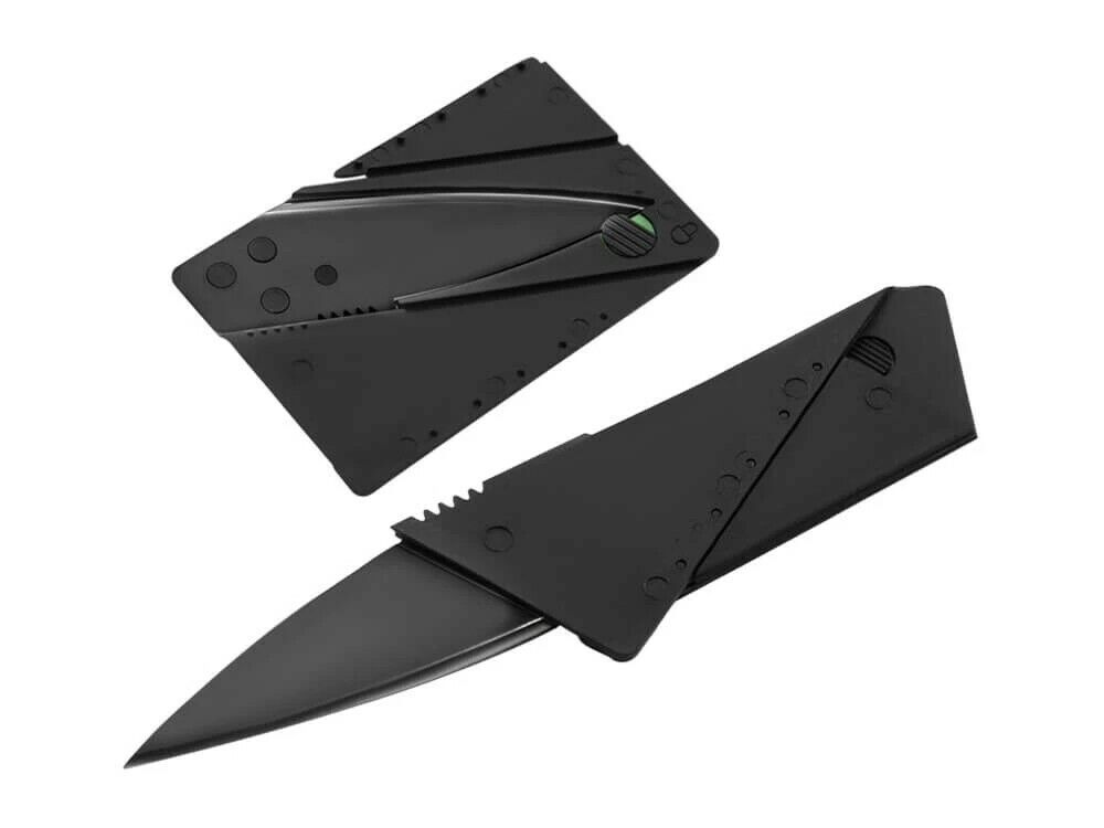 CREDIT CARD KNIFE Tactical Cardsharp Wallet Folding Pocket Micro Knives USA Gift