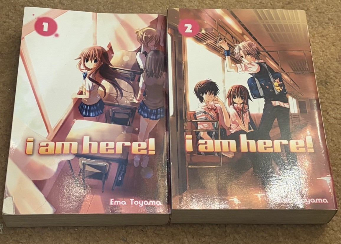 Shoujo Manga I Am Here Full Series Volume 1 and 2 English Paperback