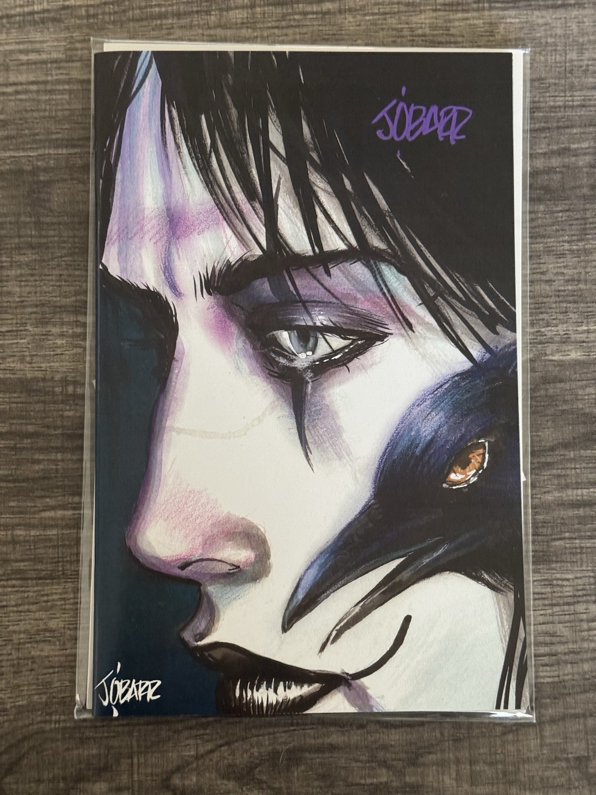 The Crow Dead Time NYCC LIMITED TO 50 VIRGIN VARIANT Signed JAMES O\'BARR