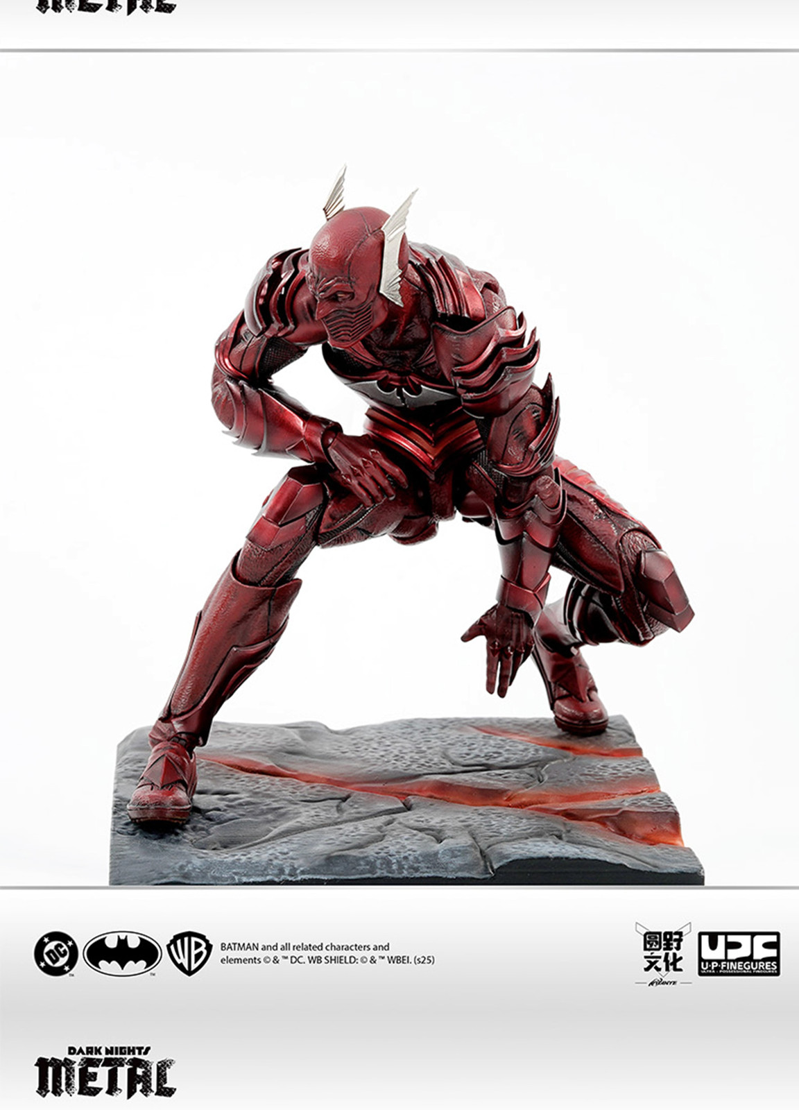 In Stock LPZZ YuanYe Culture The Red Death 1/12 Figure Dark Nights Metal UPF NEW