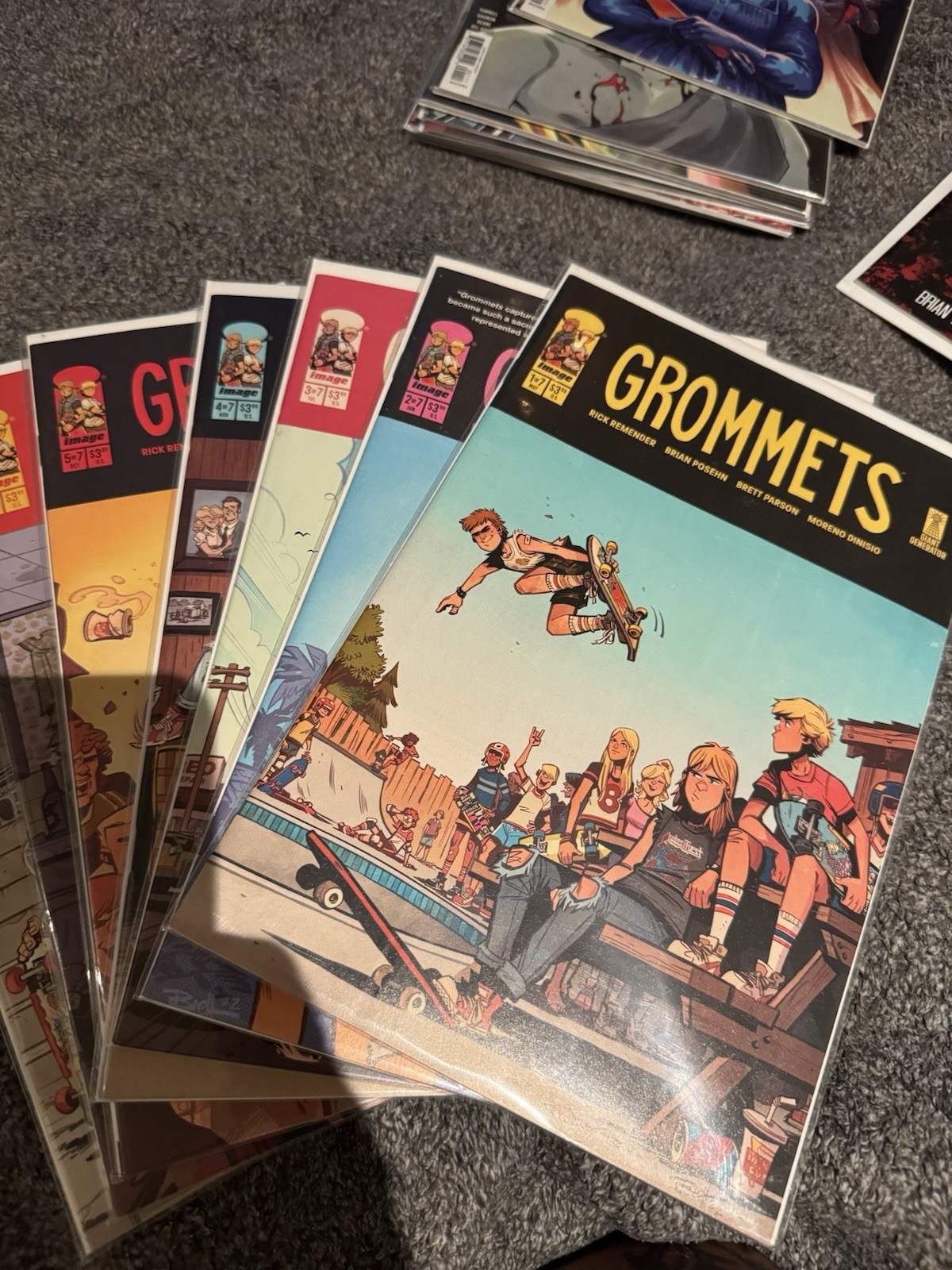 Grommets #1-7 Complete Run Image 2024