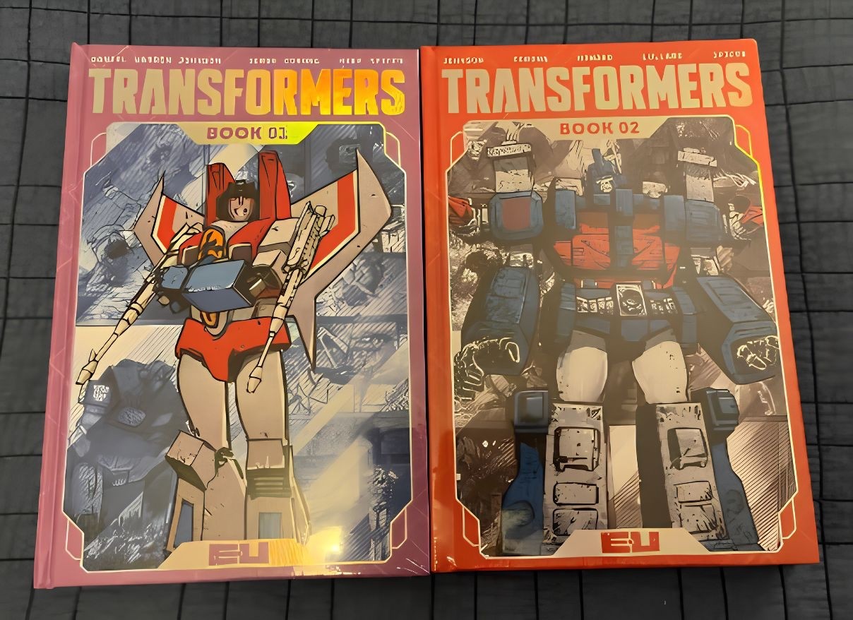 Transformers Deluxe Edition Book 1 & 2 Sealed HC DM Cover Daniel Warren Johnson