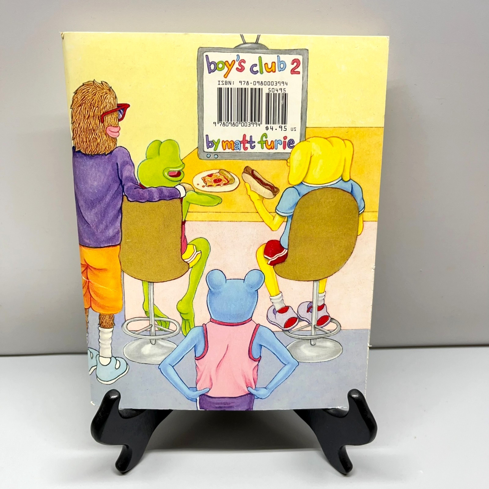 Boy\'s Club #2 Matt Furie First Printing 2008 Buenaventura Press Pepe the Frog