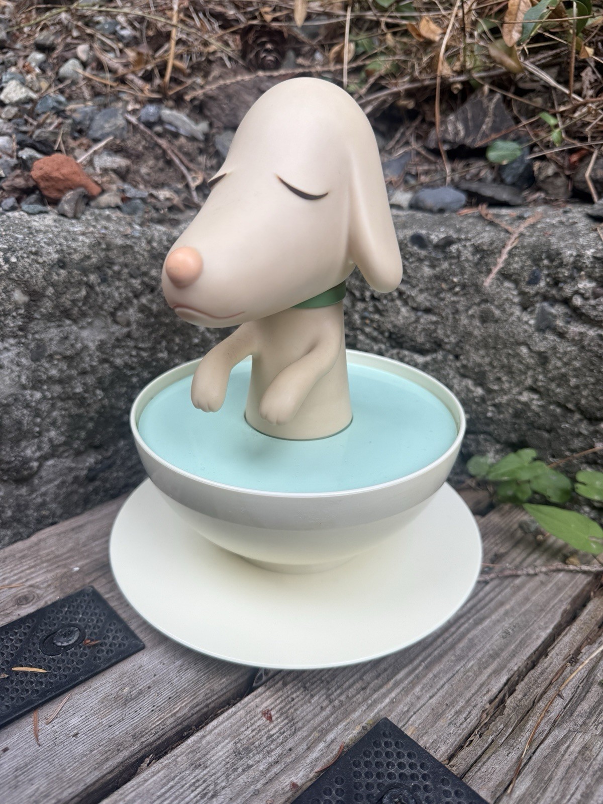 Yoshitomo Nara Pup Cup 2003 Japanese Art Lonesome Dog Series