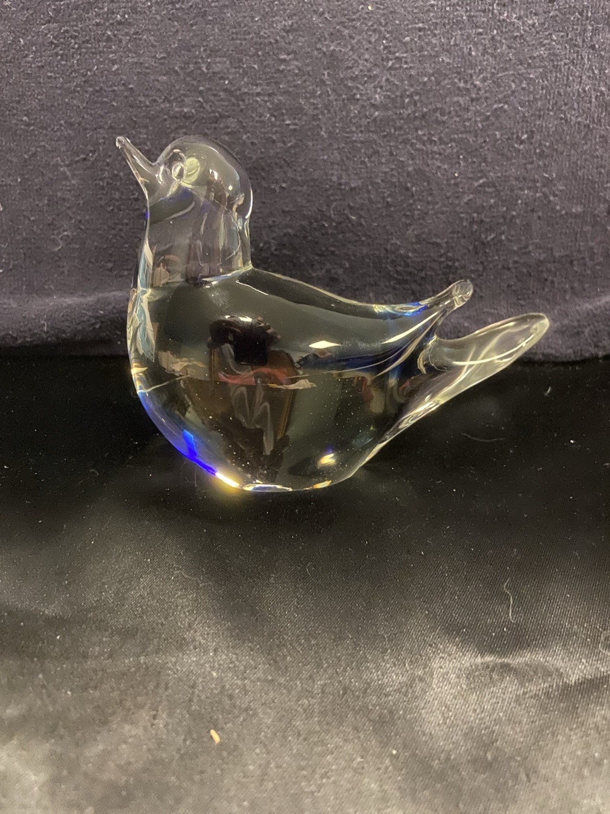 Vintage Quality Murano Style Art Glass Bird ~ 4.0\