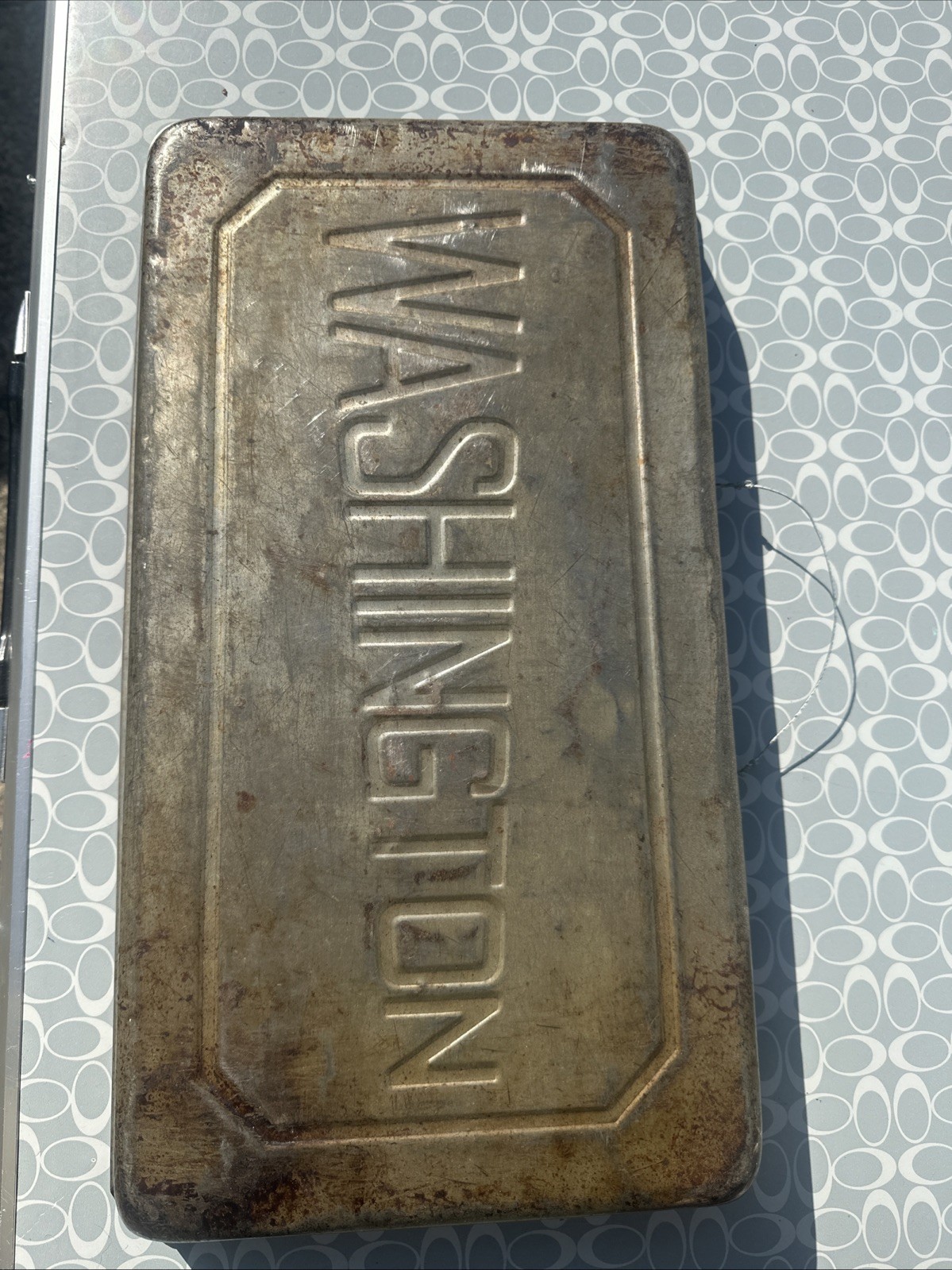 Antique Vintage University Of  Washington Cake pan 1920-30’s  20” Heavyweight
