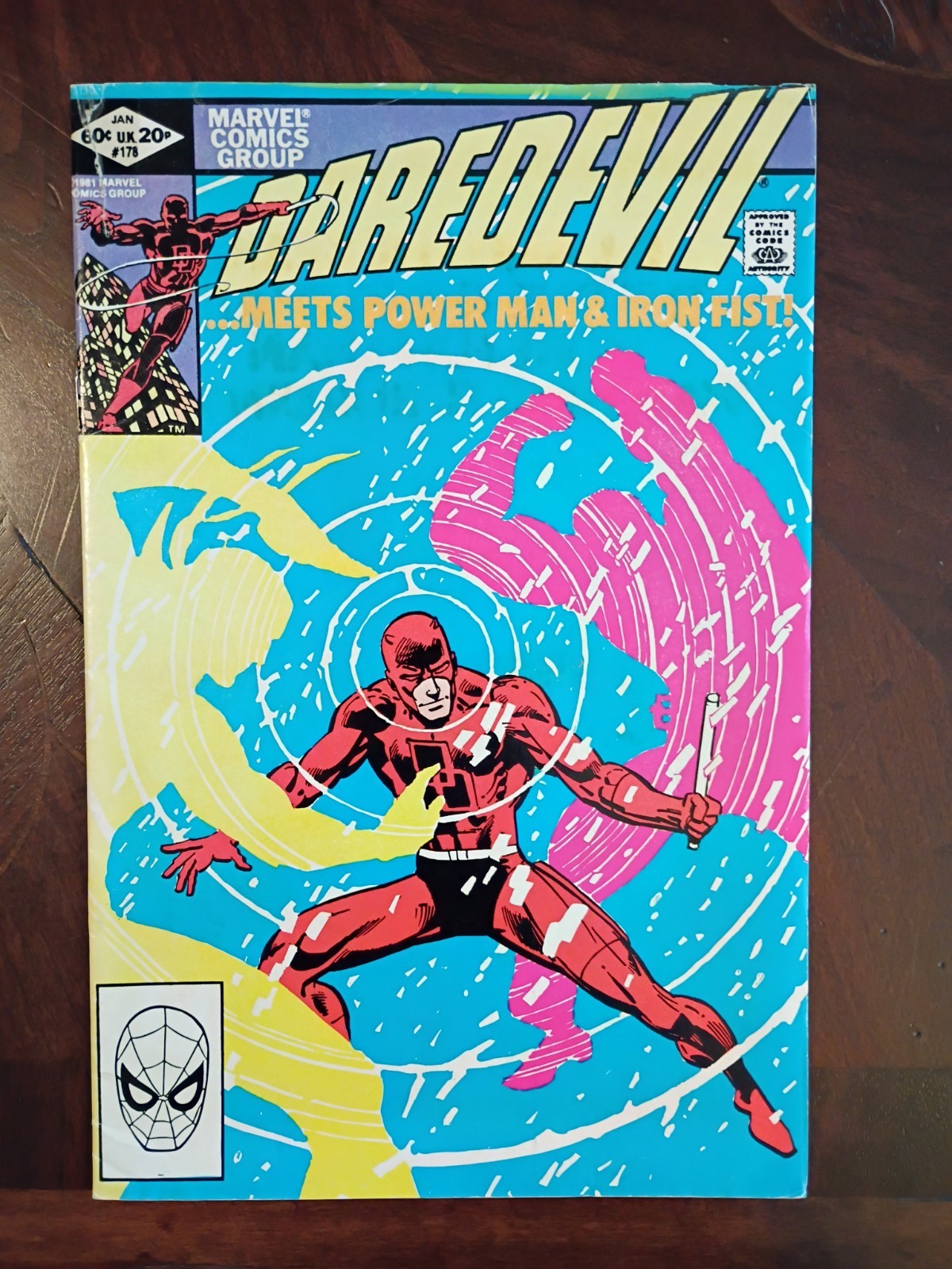 Daredevil #178 (Marvel Comics 1982) 1st Meeting Power Man And Iron Fist