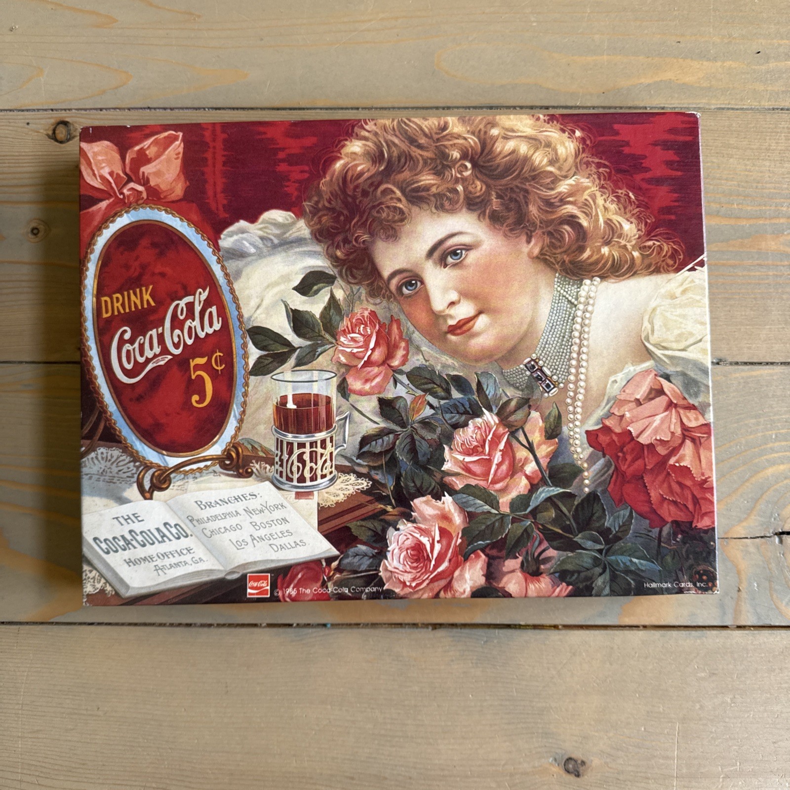 A Sentimental Sweetheart Springbok Coca-Cola /Coke Jigsaw 500pc 1985, Used