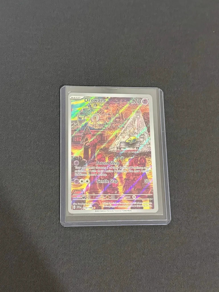 Pokémon TCG Drowzee 210/198 SV01 Scarlet & Violet Illustration Rare Holo
