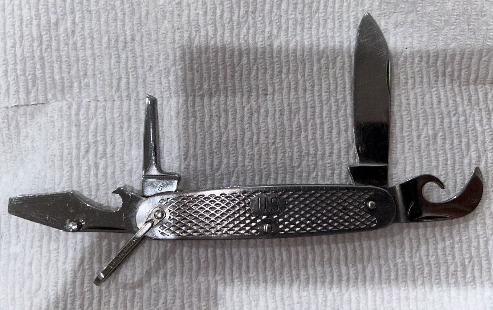 RARE WWII U.S. Military Ulster-48  Knife Co Pocket Knife Multi Tool