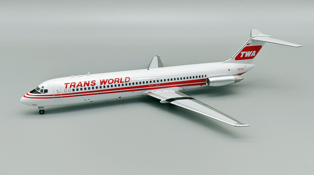 Inflight IF941TW0624 TWA Douglas DC-9-41 N933L Diecast 1/200 Jet Model Airplane