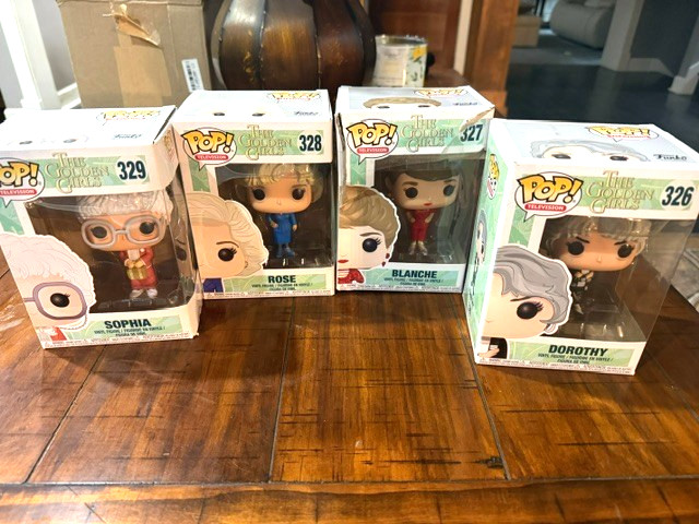 Funko Pop The Golden Girls Bowling Set of 4