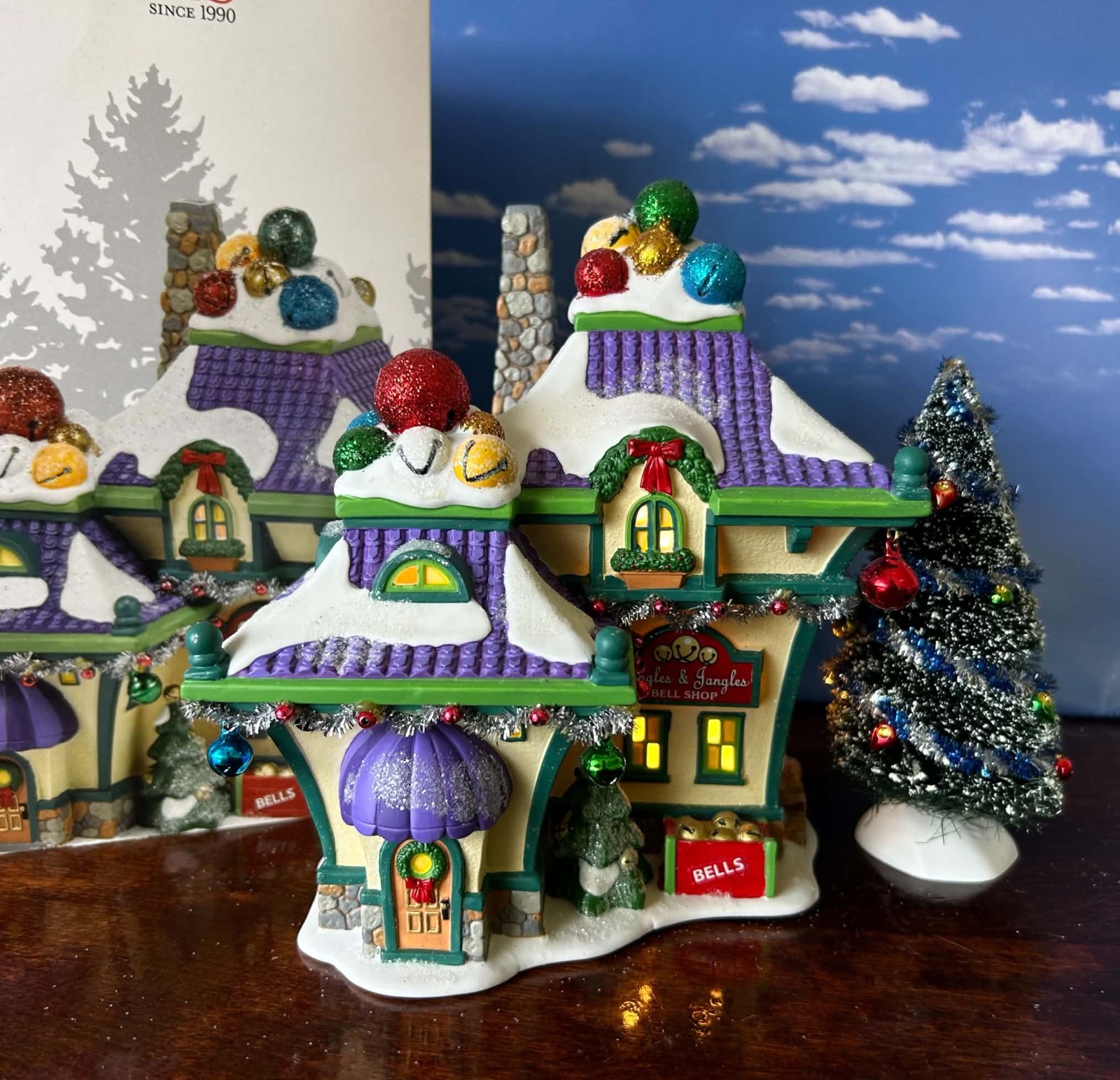 DEPT 56 North Pole JINGLE & JANGLE'S BELLS  Elves, Elf, Christmas, Santa, Shop