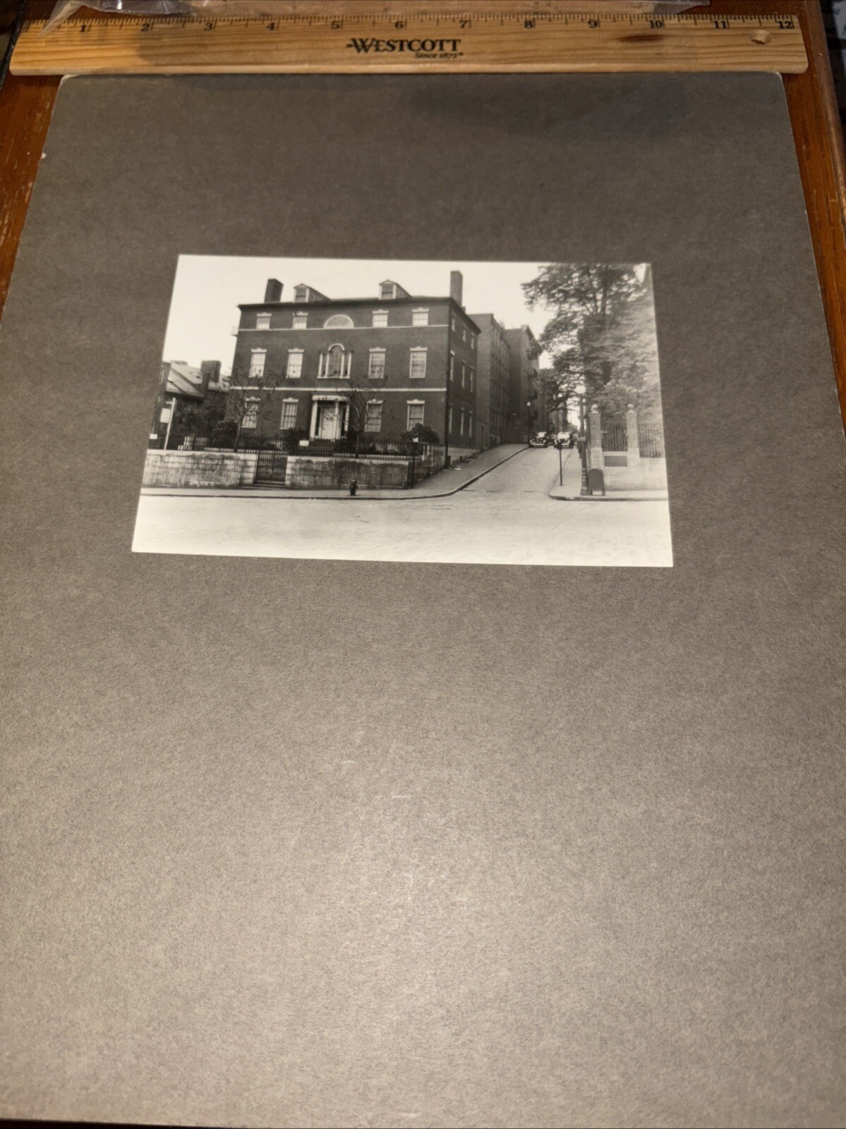 Vintage Harrison Gray Otis House Boston Architecture Photo Charles Bulfinch