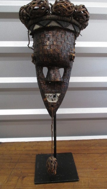 Antique African Marka Tribal Ancestral Mask Hand Carved