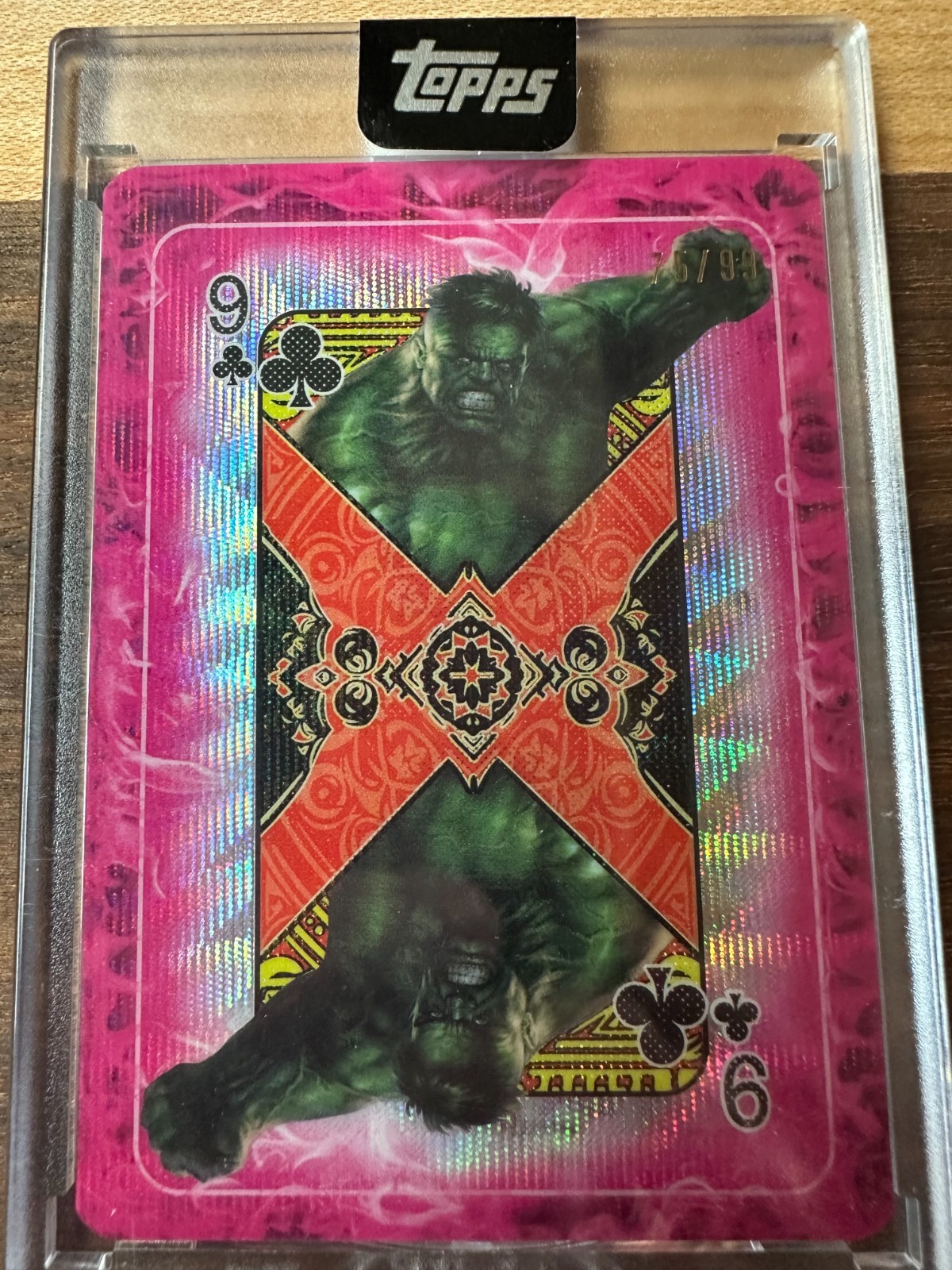 Hulk /99 #C-9 Hulks Gambit deck 2025 Topps Chrome