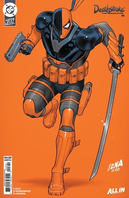 Deathstroke The Terminator #8 CVR B David Nakayama VAR 10/21/26 Dc