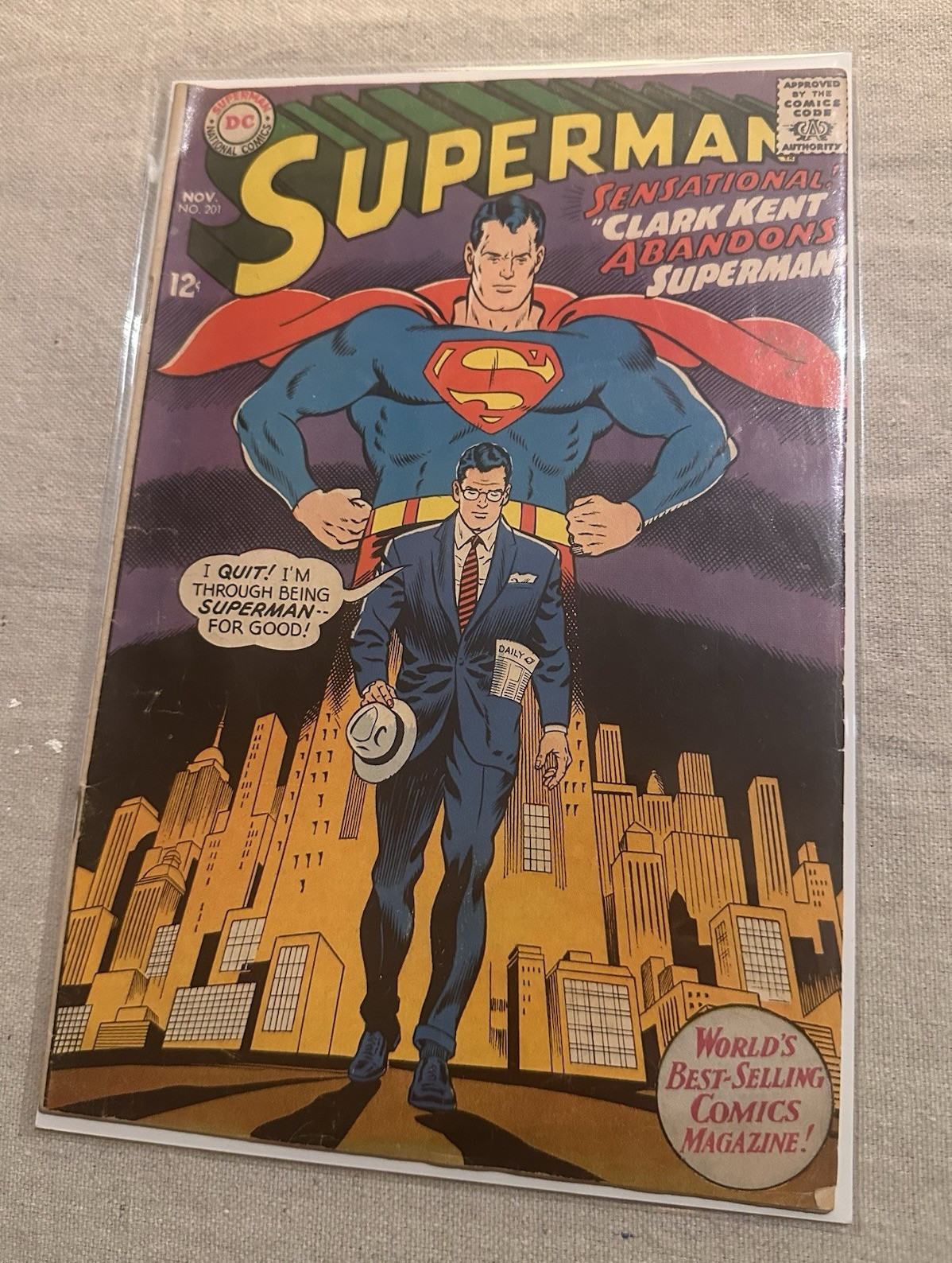 DC Comics Superman #201 Silver Age Single Issue English Color DC Universe